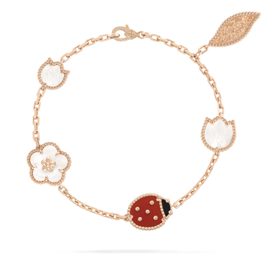 VCA LUCKY SPRING 5 MOTIF BRACELET