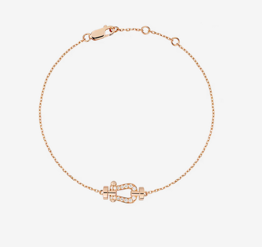 FRED FORCE 10 FULL DIAMOND BUCKLE CHAIN LINK MINI MODEL