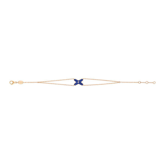CHAUMET Hollow Design Four-Leaf Clover Flower Shape Bracelet