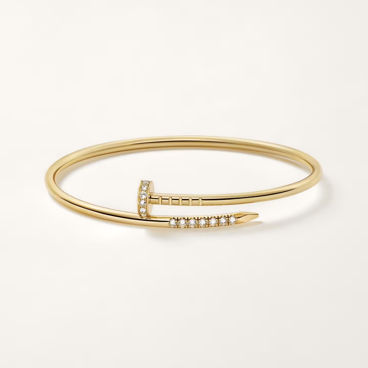 CARTIER JUSTE BRACELET 2.5MM DIAMONDS NEW