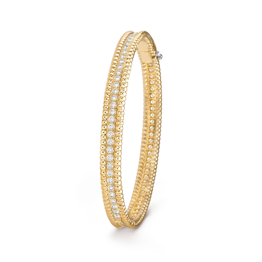 VCA PERLEE DIAMONDS BRACELET 1 ROW