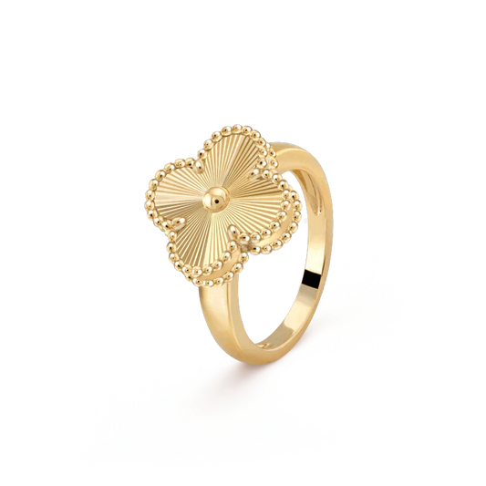 VCA CLOVER GOLD RING